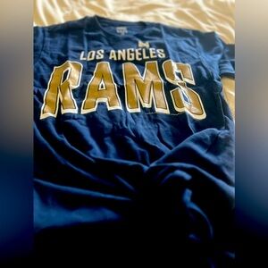 NFL Las Angels Rams T-shirt size small.